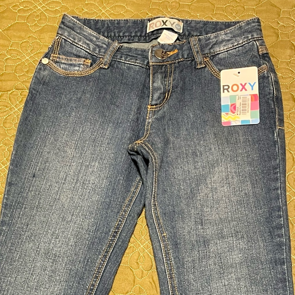 NWT Roxy denim capris size 12